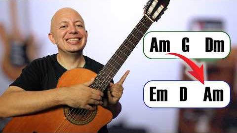 How to transpose chords on the guitar